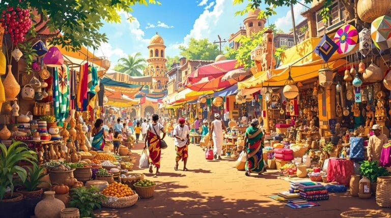 african craftsmanship and markets