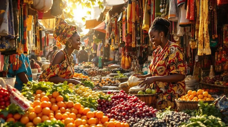 african heritage local markets