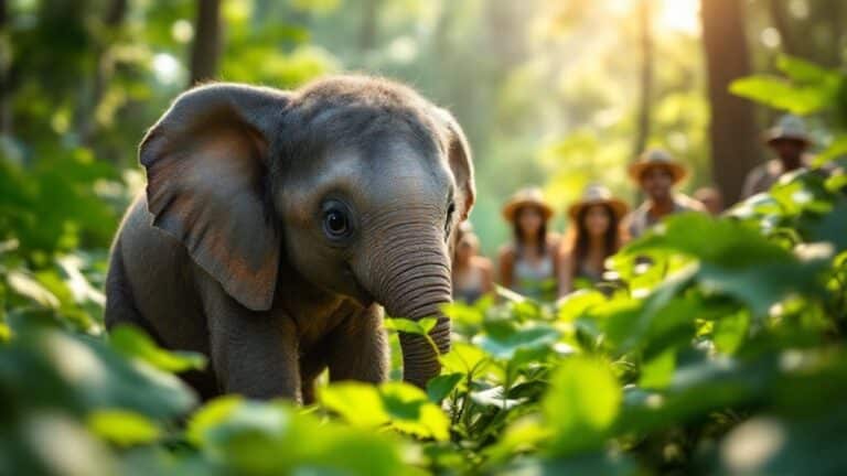 conservation focused wildlife interactions