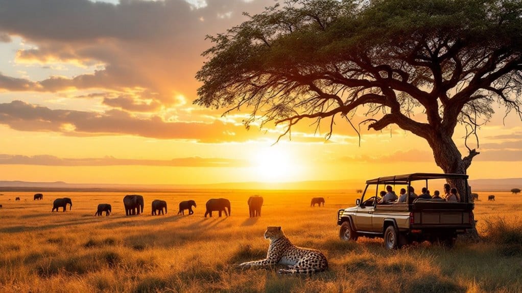 conservation through safari experience