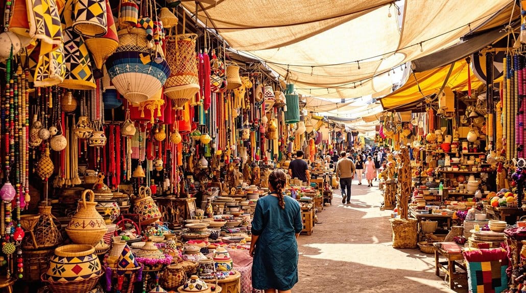 explore african crafts markets