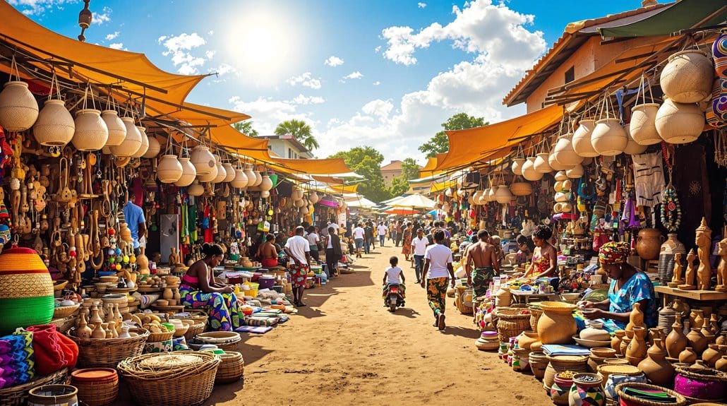 explore african crafts markets