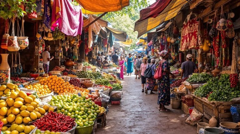 exploring africa s colorful markets
