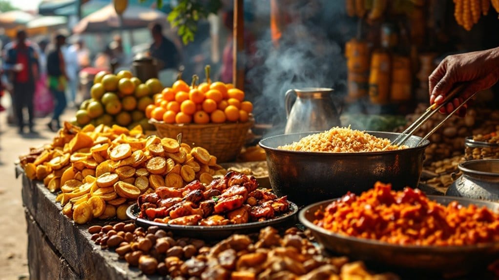 savory african street delicacies