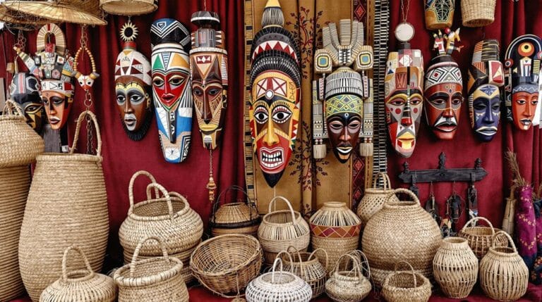 unique african artisan souvenirs