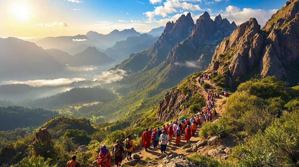 sacred mountains pilgrimage revival