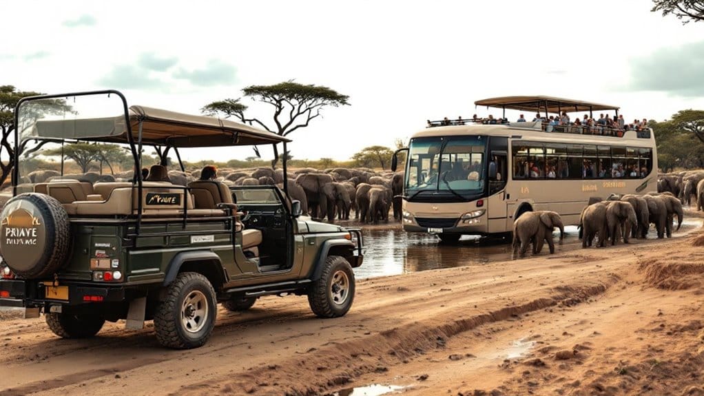 private safari advantages and disadvantages